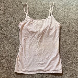 Ralph Lauren Soft Pink Camisole w/ Shelf Bra Sz XS